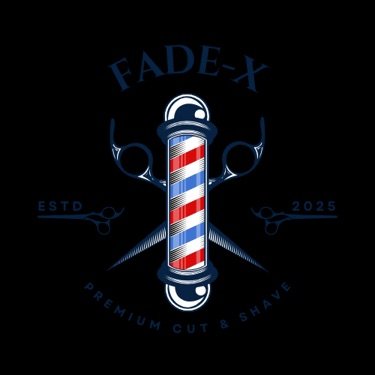 FADE-X BARBERSHOP logo